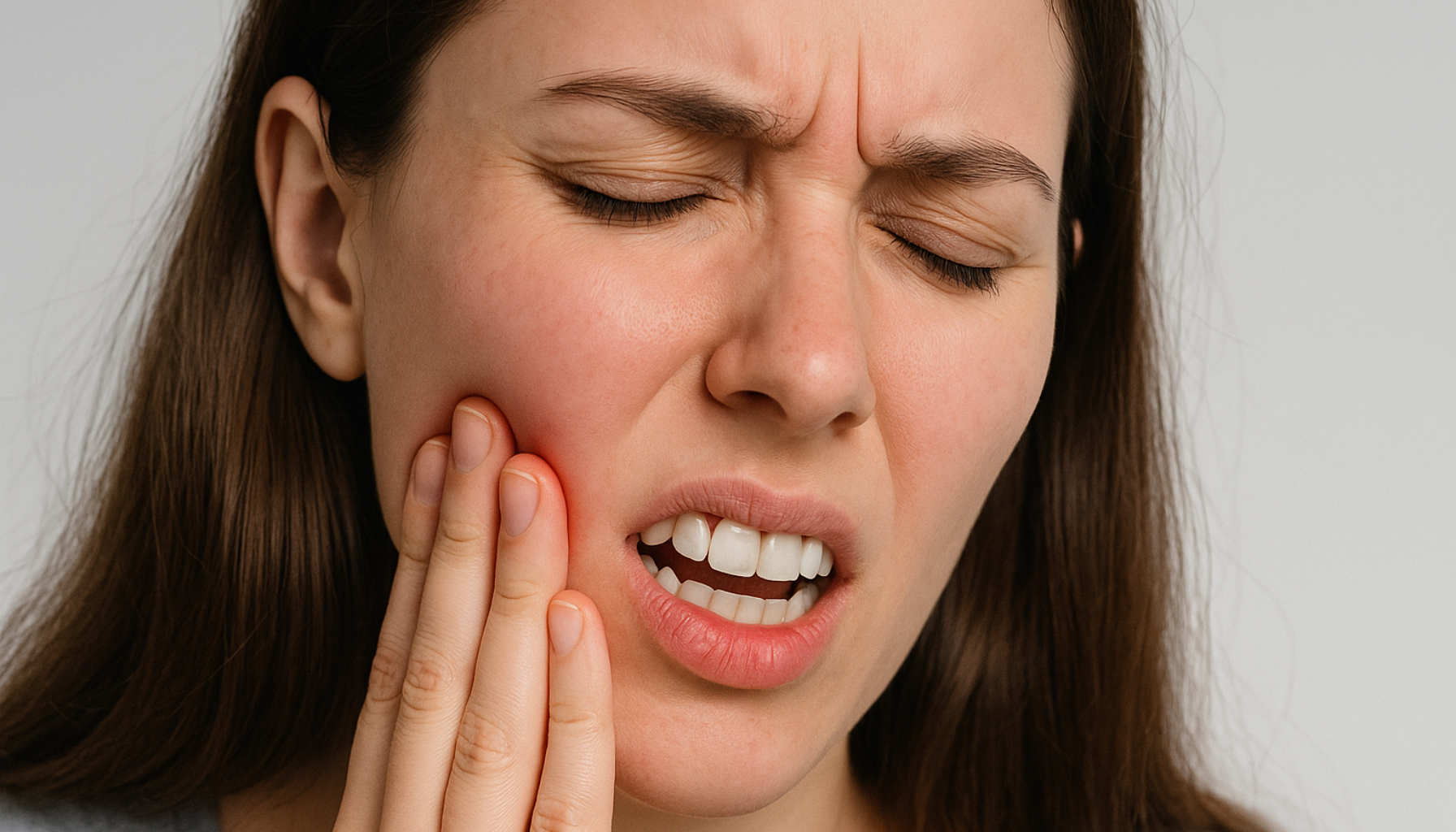 Visdomstann infeksjon – Symptomer, behandling og forebygging 16 Kvinne med smertefull hevelse i kjeven som holder kinnet, et tegn på infeksjon fra visdomstann. visdomstann infeksjon rundt visdomstannen smak i munnen dårlig ånde åpne munnen mat og drikke rundt tannen bør du kontakte god munnhygiene gjennom tannkjøttet betennelse under tannkjøttet profesjonell hjelp visdomstann mer alvorlig hos tannlegen visdomstenner god tannhelse behandling visdomstannen tannen munnen tannlegen smerte rundt infeksjon symptomer hevelse tannkjøttet smerter bør komplikasjoner tannlege ofte andre oppstår visdomstennene unngå tennene frem betennelsen fjerning tilfeller får dersom viktig mer god symptomene trekke alvorlige flere delvis nødvendig bakterier dårlig bryter ubehag under hos føre vanligste lindre alvorlig vanskelig området infeksjonen opplever tenner behandles helt problemer oppsøke hjelp vanlige mat hjelpe person råd munnhygiene