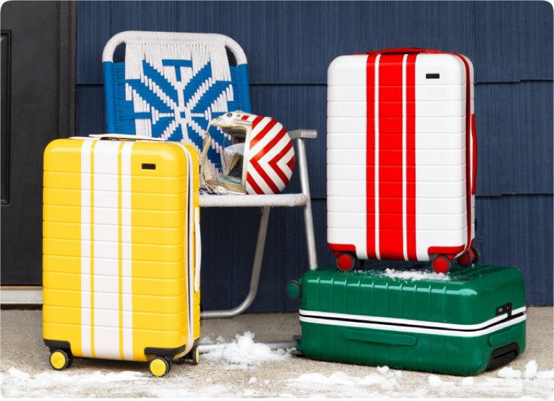 Away "luggage" founder explains inspiration behind the new range: "we were inspired by the nostalgia associated with some of our favourite iconic mountain towns" 