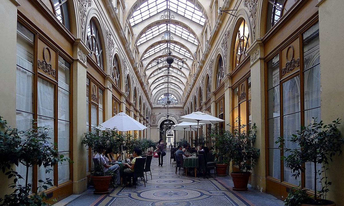 intérieur de la galerie Vivienne