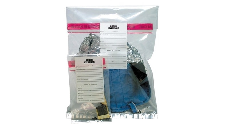 Specialty Evidence Bags for Evidence Handling