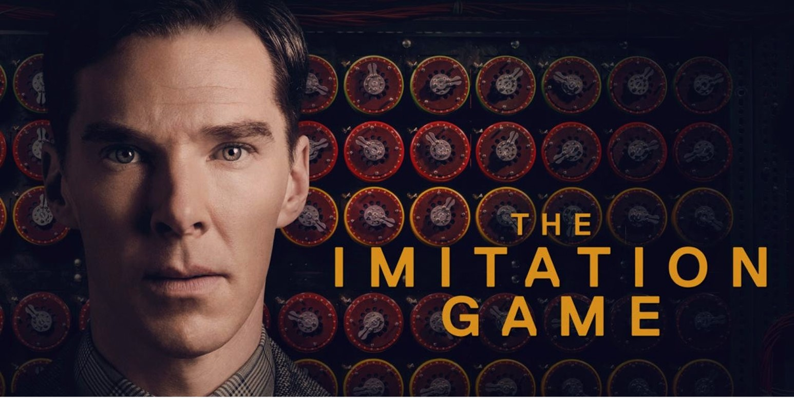 Poster for the movie, The Imitation Game.