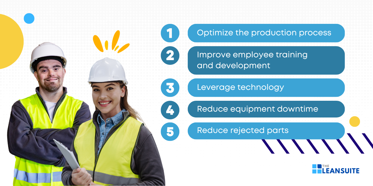 5 ways to improve throughput time in manufacturing