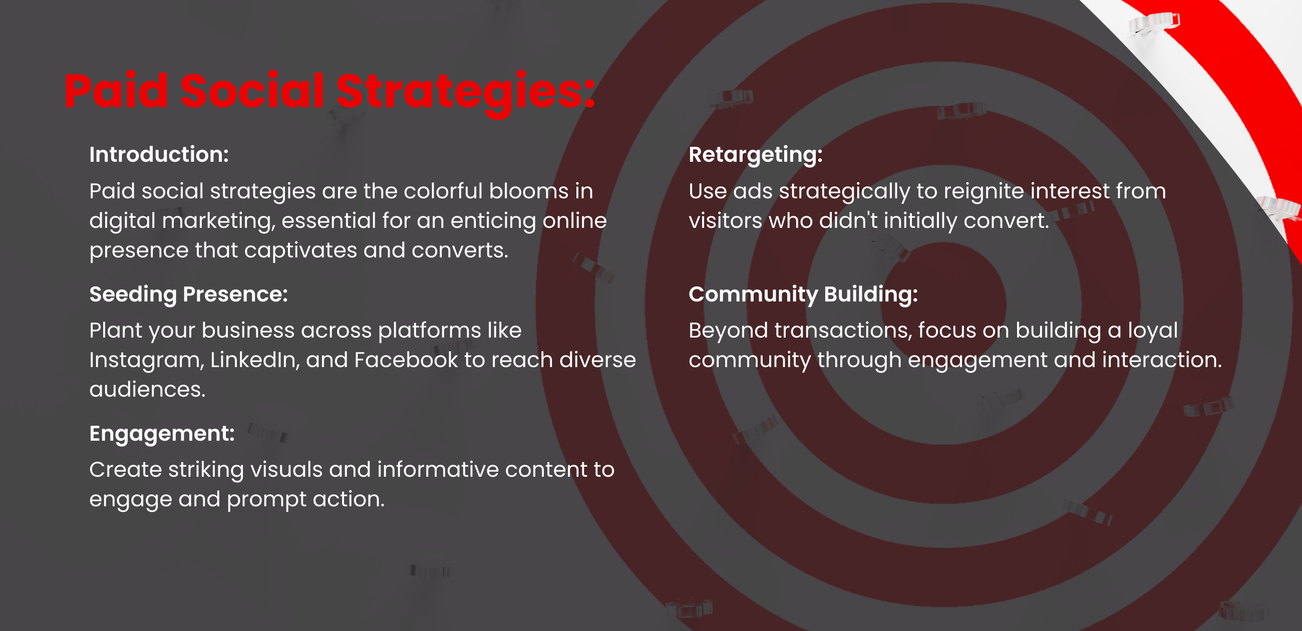 Paid Social Strategies: Cultivating Your Online Presence