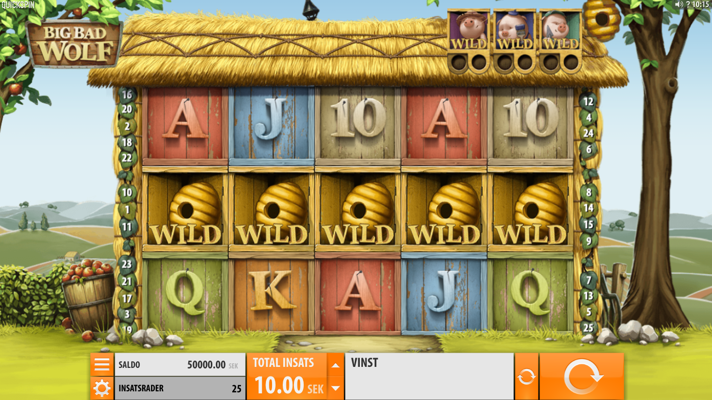 Big Bad Wolf slot – spela slots online med bonus, free spins och hög RTP på casino