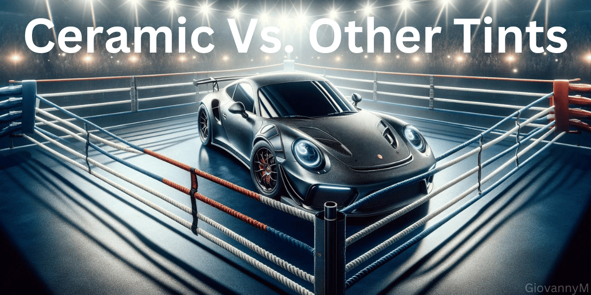 Ceramic window film vs other tint types.
