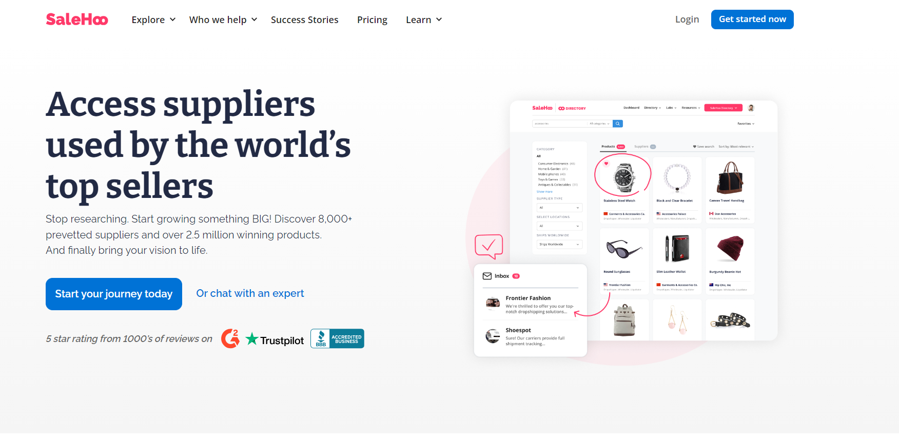 Although based on the other side of the world, SaleHoo is largely present in Canada. It's safe to say SaleHoo is a somewhat Canadian dropshipping directory with over 8000 verified and trusted suppliers to work with.