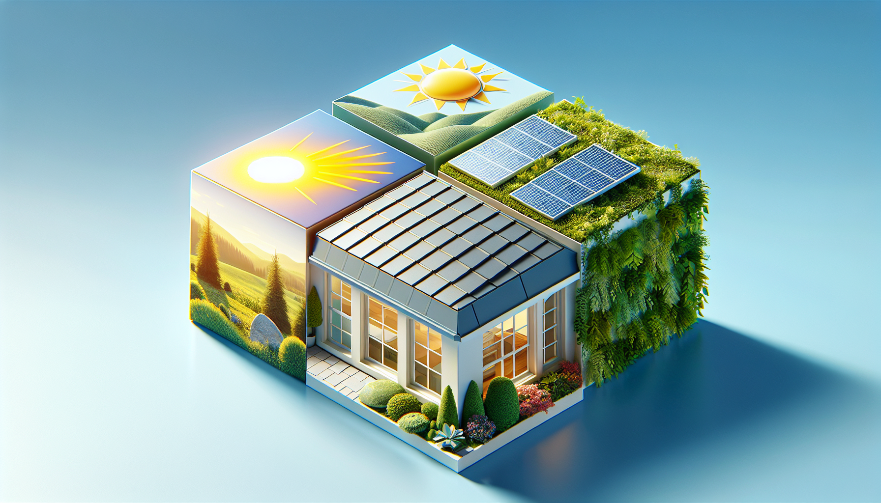 Energy-efficient roof materials