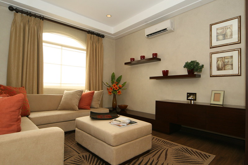 Image of the interior of a house model unit within the luxury community of Portofino Alabang