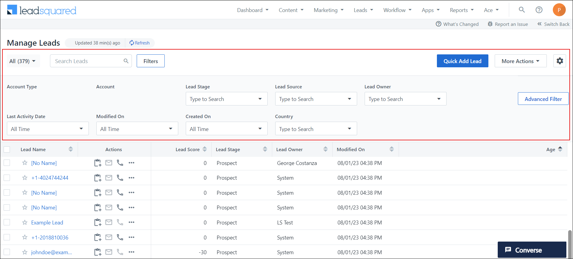 LeadSquared lead management - calling software for education