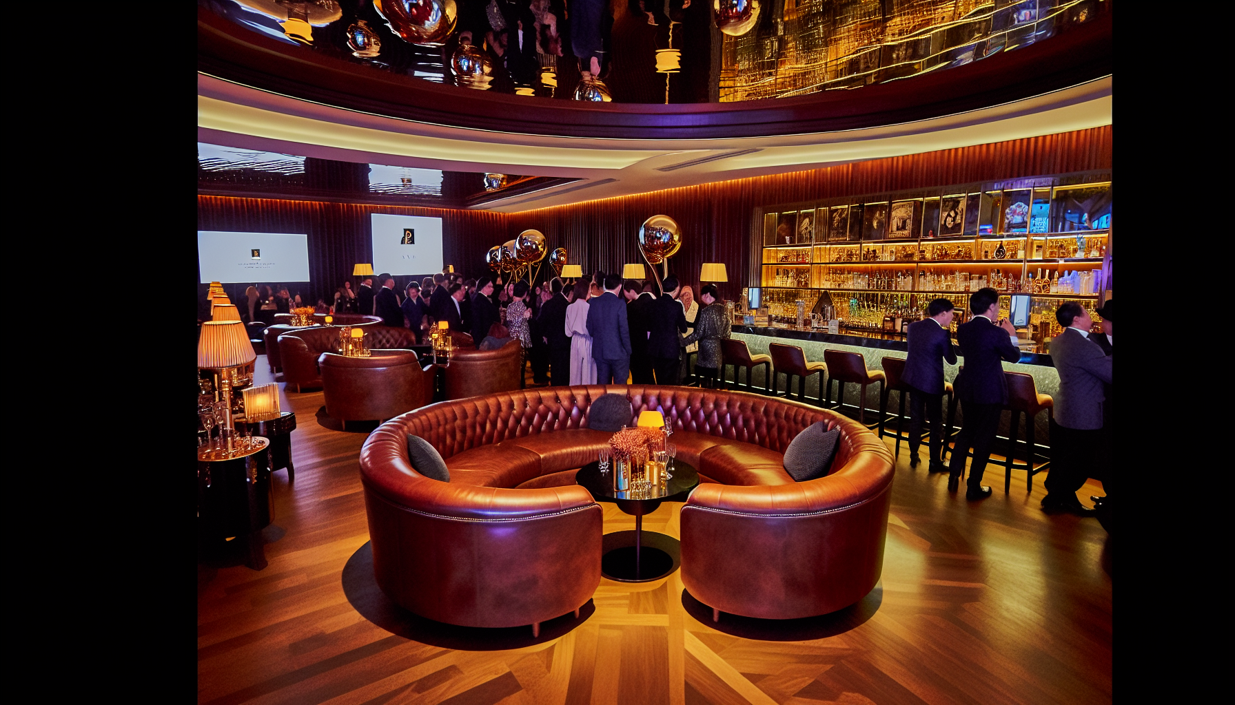 Luxurious City Cigar Lounge in Miami