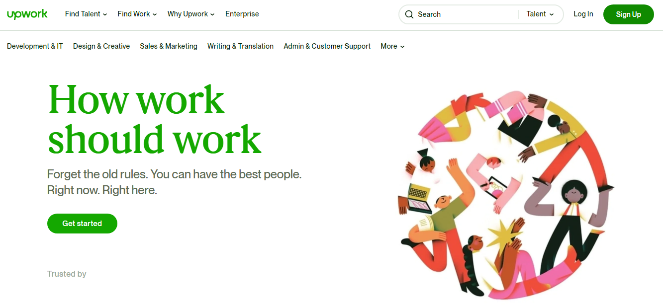 Upwork Vs Fiverr - Upwork