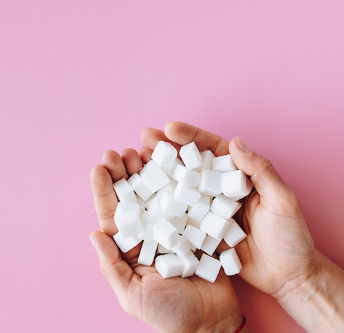 Sugar cubes. Photo by Nataliya Vaitkevich.