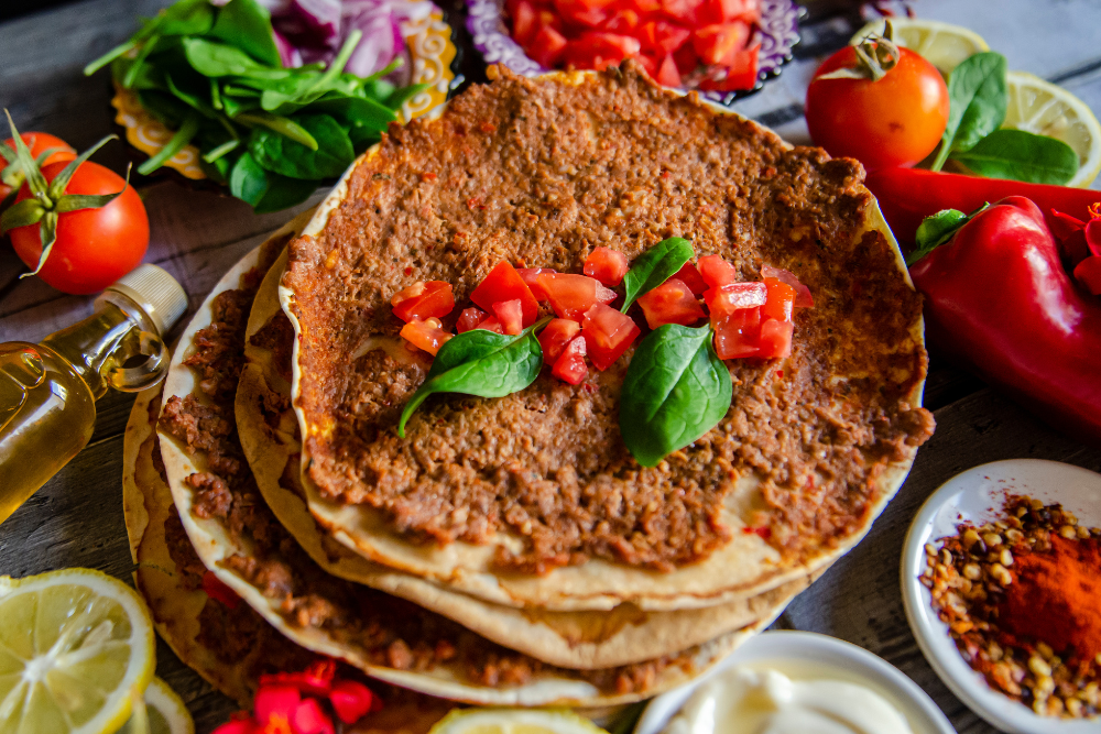 Lahmacun (Turkish Flatbread)