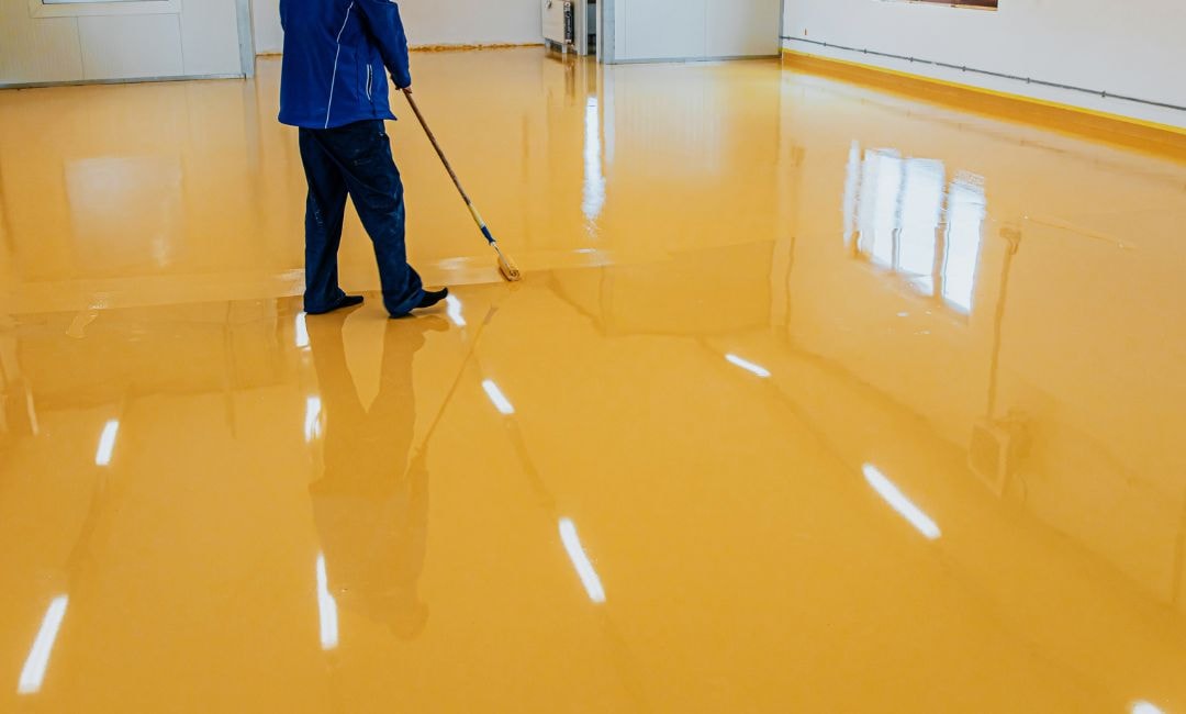 metallic epoxy flooring