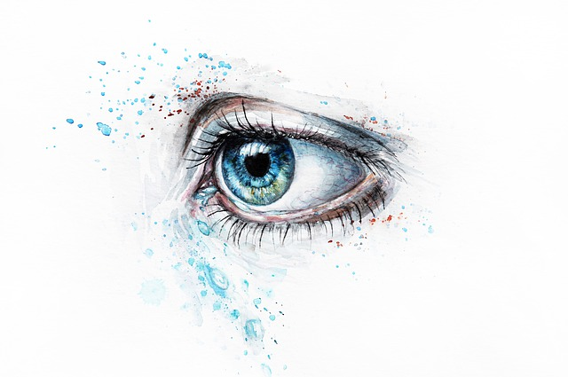 eye, watercolor, art creative streak