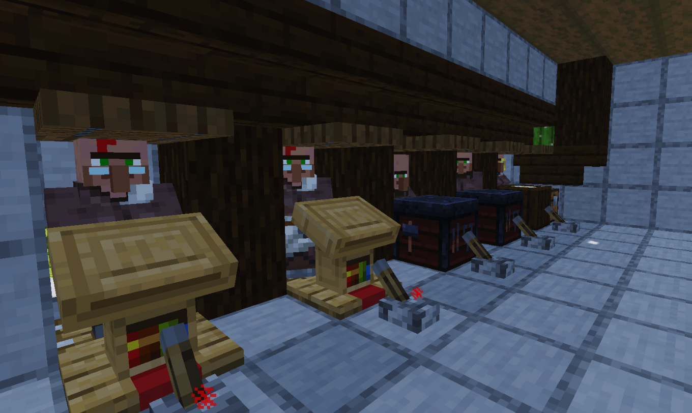 minecraft villagers