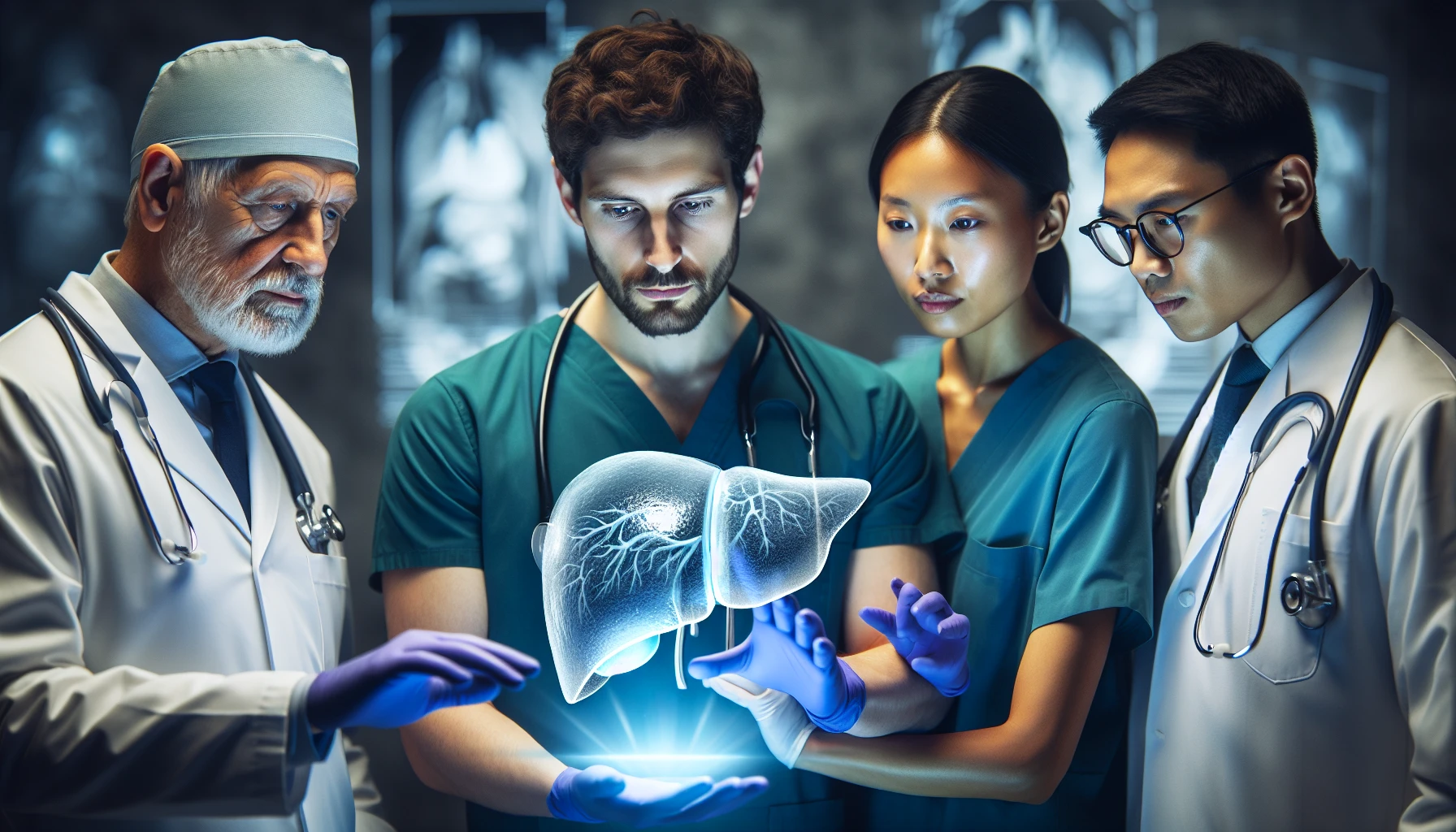 Illustration of multidisciplinary approach to cancer care