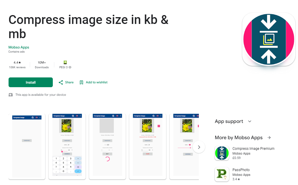 KB to MB App on iPhone and Android