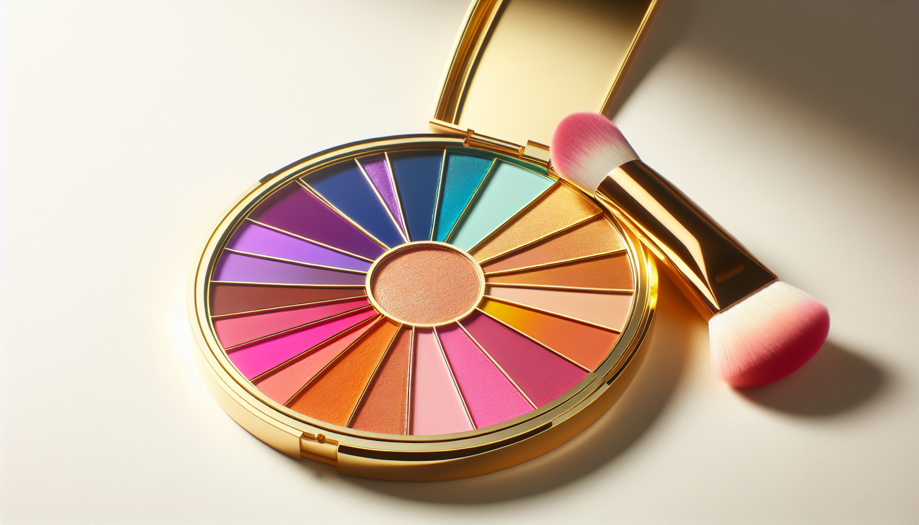 Color wheel for makeup