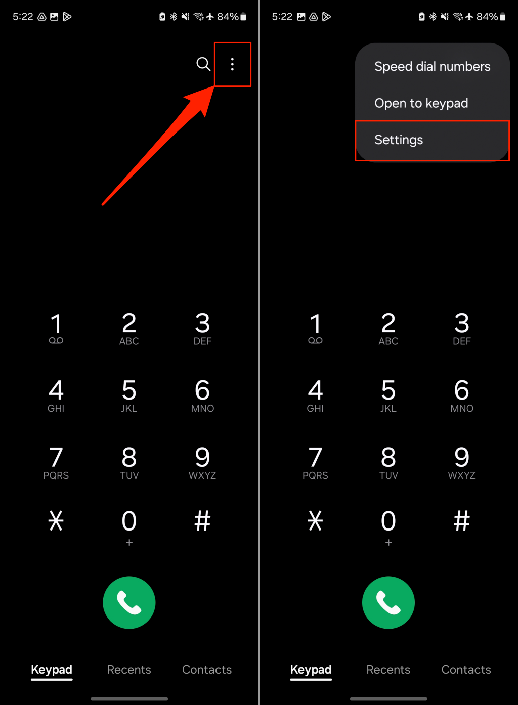 Steps to delete a blocked contact in Android