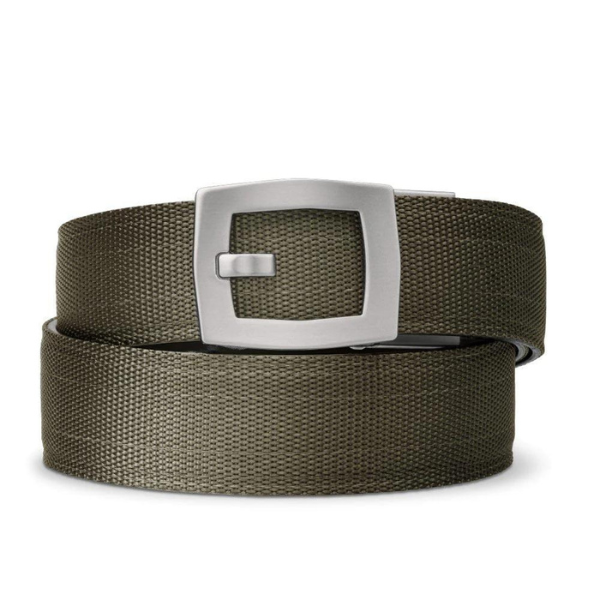 Picture of the X8 Buckle Green Tactical Gun Belt