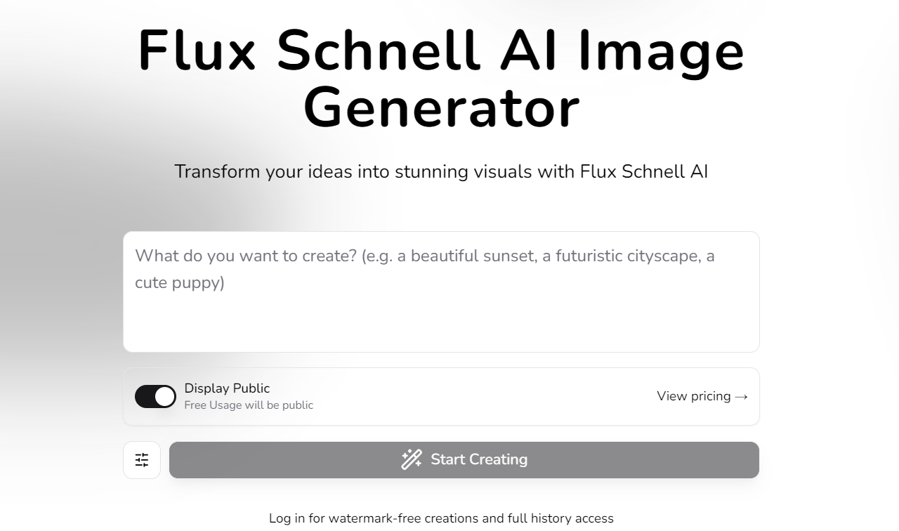 Flux AI Image Generator