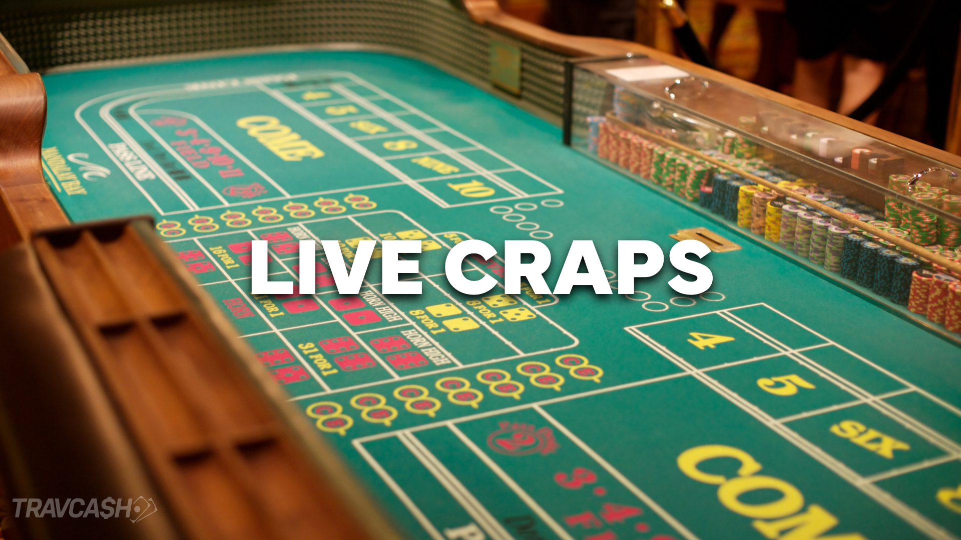 Vi listar alla casino med Live Craps
