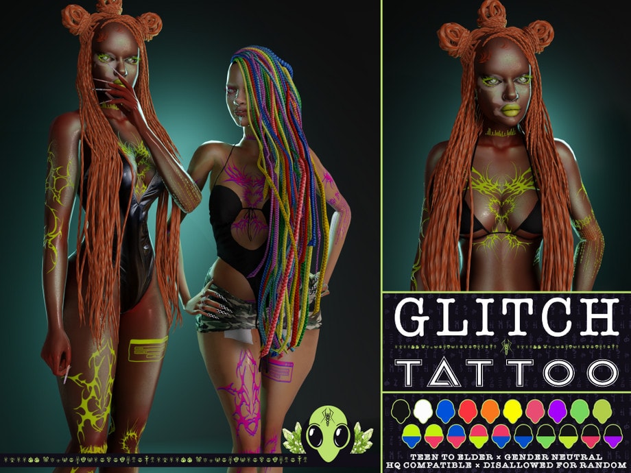 Glitch Tattoo