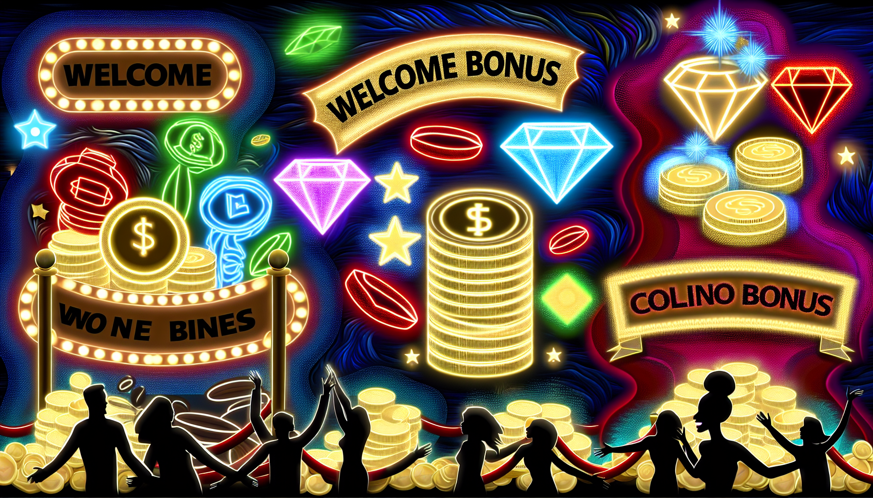 Attractive welcome bonuses at top online casinos