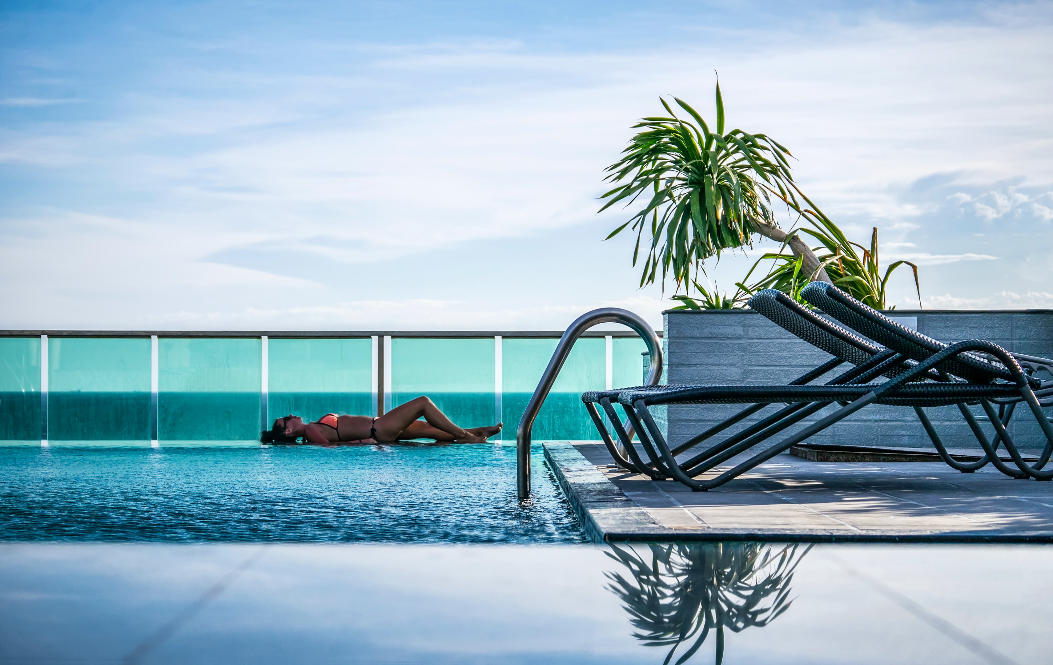 Rooftop Pool in Los Angeles, CA. Photo by Toomas