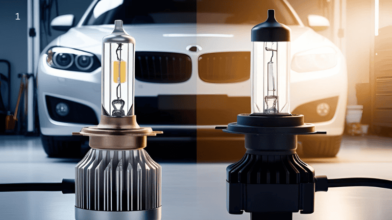 Expensive headlight bulbs ensure less glare than cheaper ones