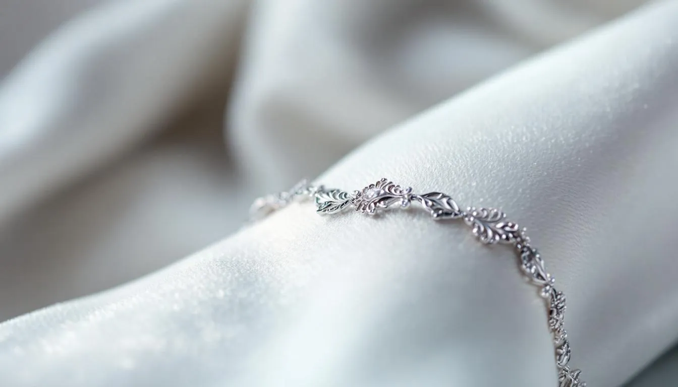 The image showcases a collection of elegant sterling silver anklets, beautifully adorned with various charms and designs, perfect for both everyday wear and special occasions. Each piece reflects high quality and personal style, making them a cherished addition to any jewellery collection.