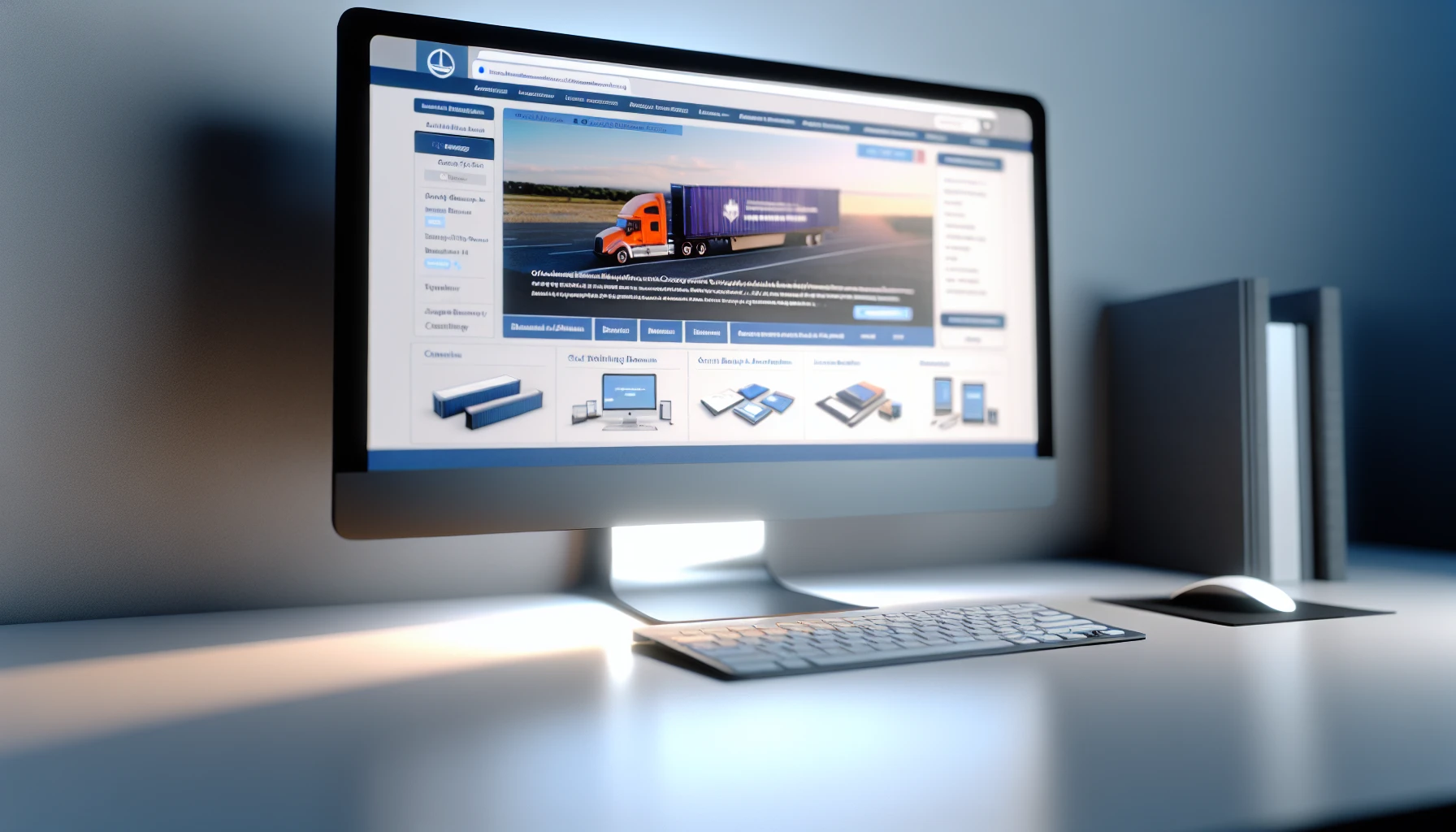An online freight broker training program with interactive modules and resources