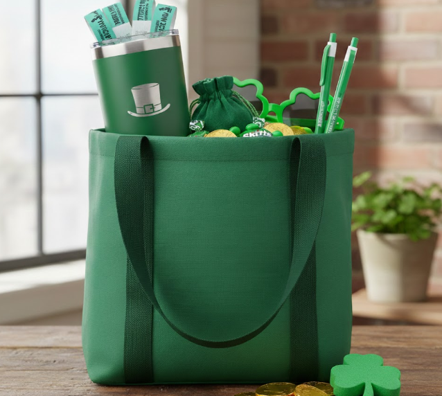 Creating complete Saint Patrick’s Day swag kits
