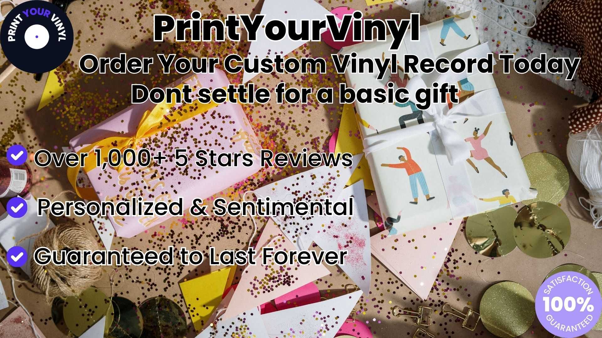 PrintYourVinyl, Custom Record, Customized Record
