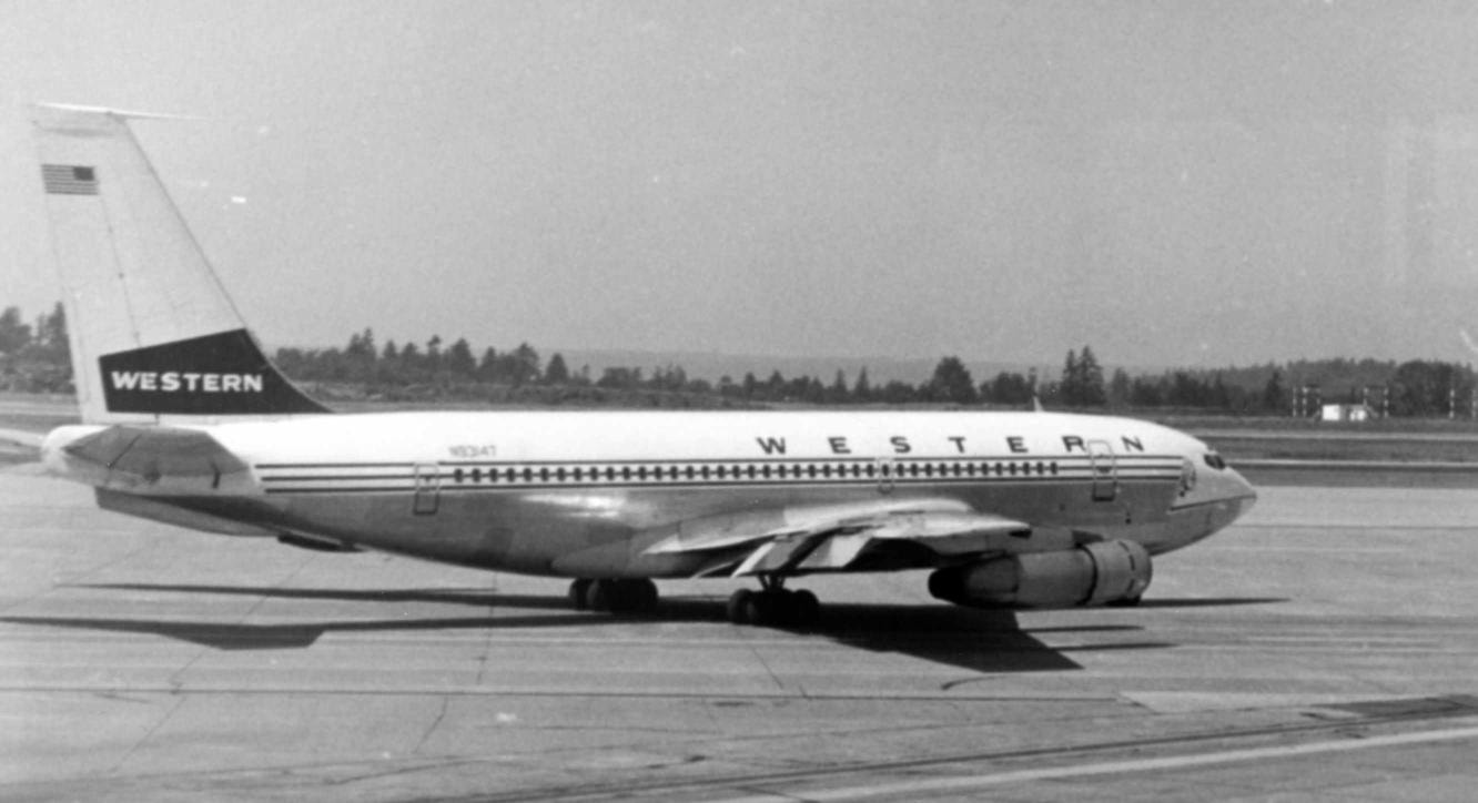 Western airlines introduced and the american aviation historical society