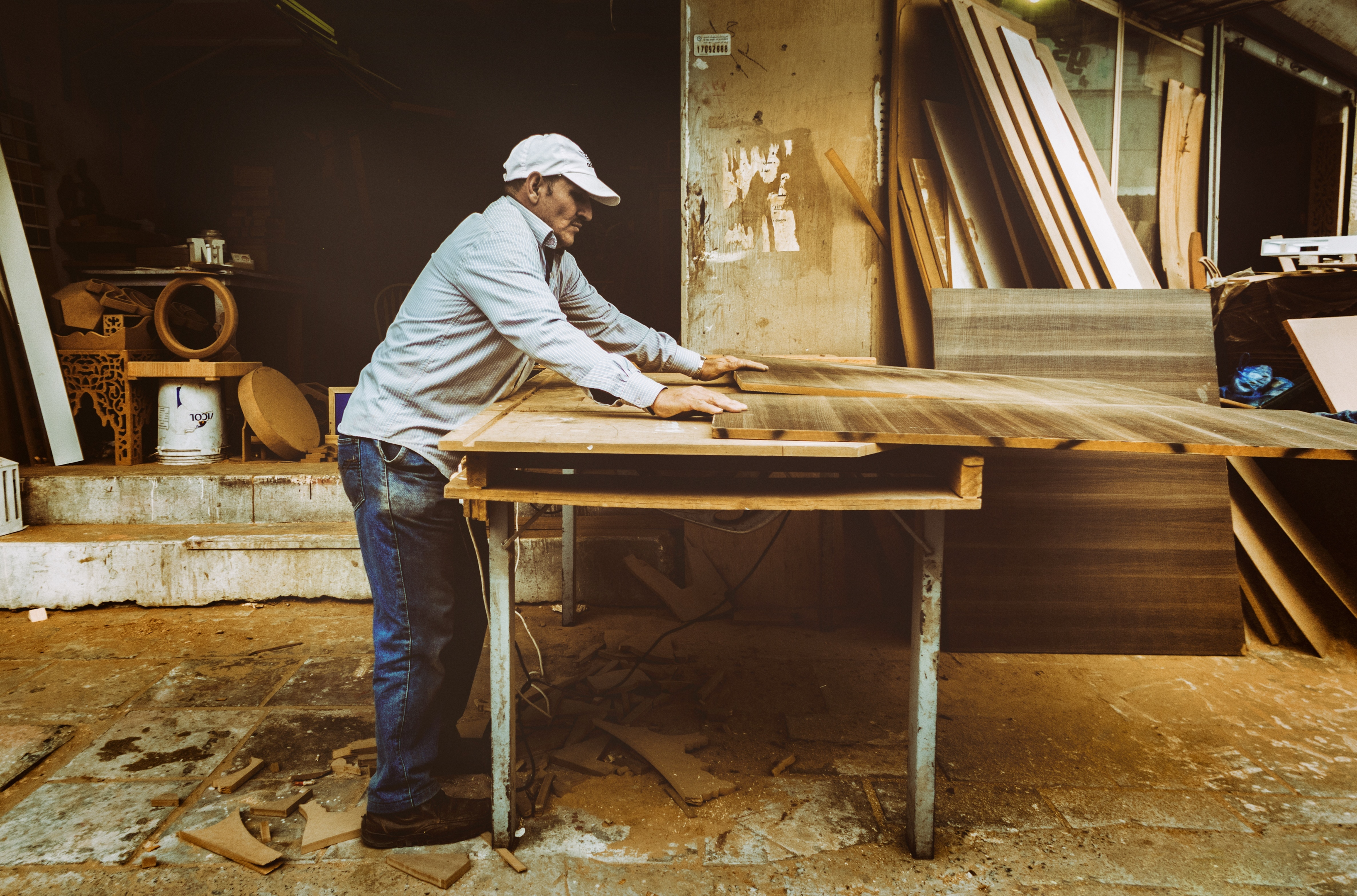 Furniture businesses commonly use woods in their products | Photo by Quintin Gellar from Pexels