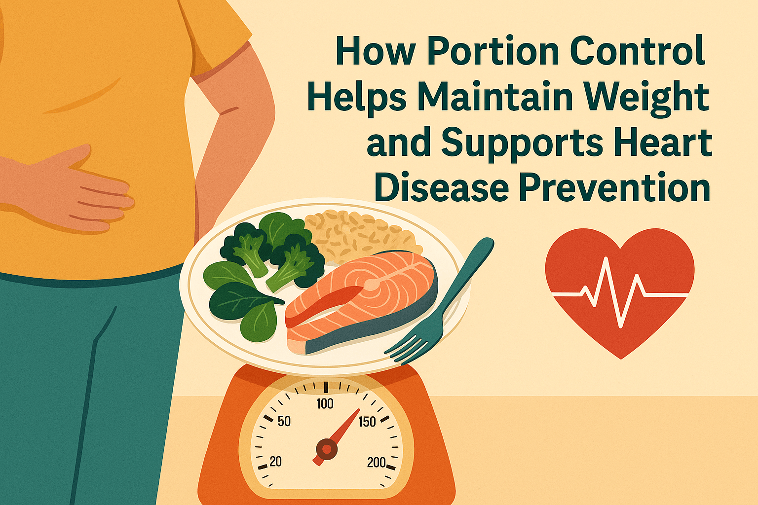 How Portion Control Helps Maintain Weight and Supports Heart Disease Prevention