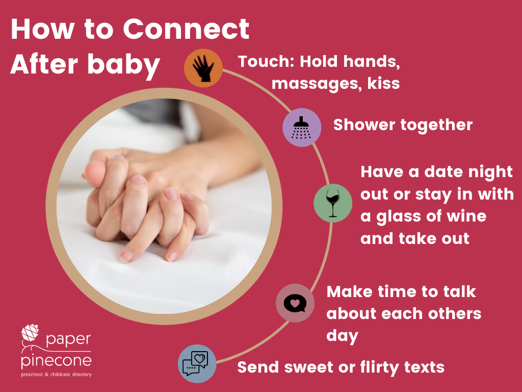 how to connect with your partner after childbirth