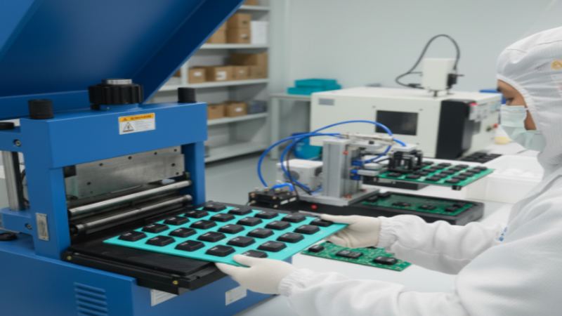 Keypad manufacturing process