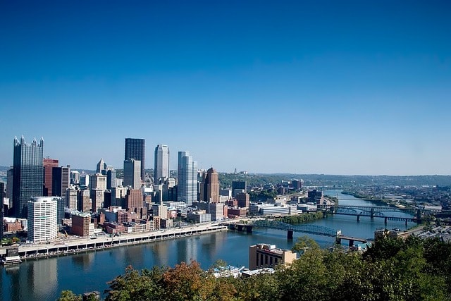 pittsburgh, pennsylvania, skyline