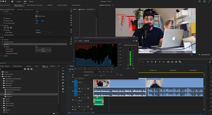 How to Remove Background Noise in Premiere Pro 4 Simple Steps