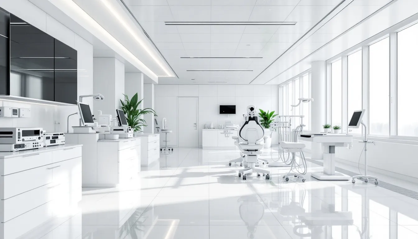 In der modernen Klinik, die hohe Hygienestandards und moderne Ausstattung bietet, werden verschiedene Behandlungsmöglichkeiten zur Brustvergrößerung angeboten, darunter die Verwendung von Implantaten und Eigenfett. Die Umgebung ist hell und einladend, ideal für Frauen, die sich über natürliche Brustvergrößerung und die verschiedenen Methoden informieren möchten.