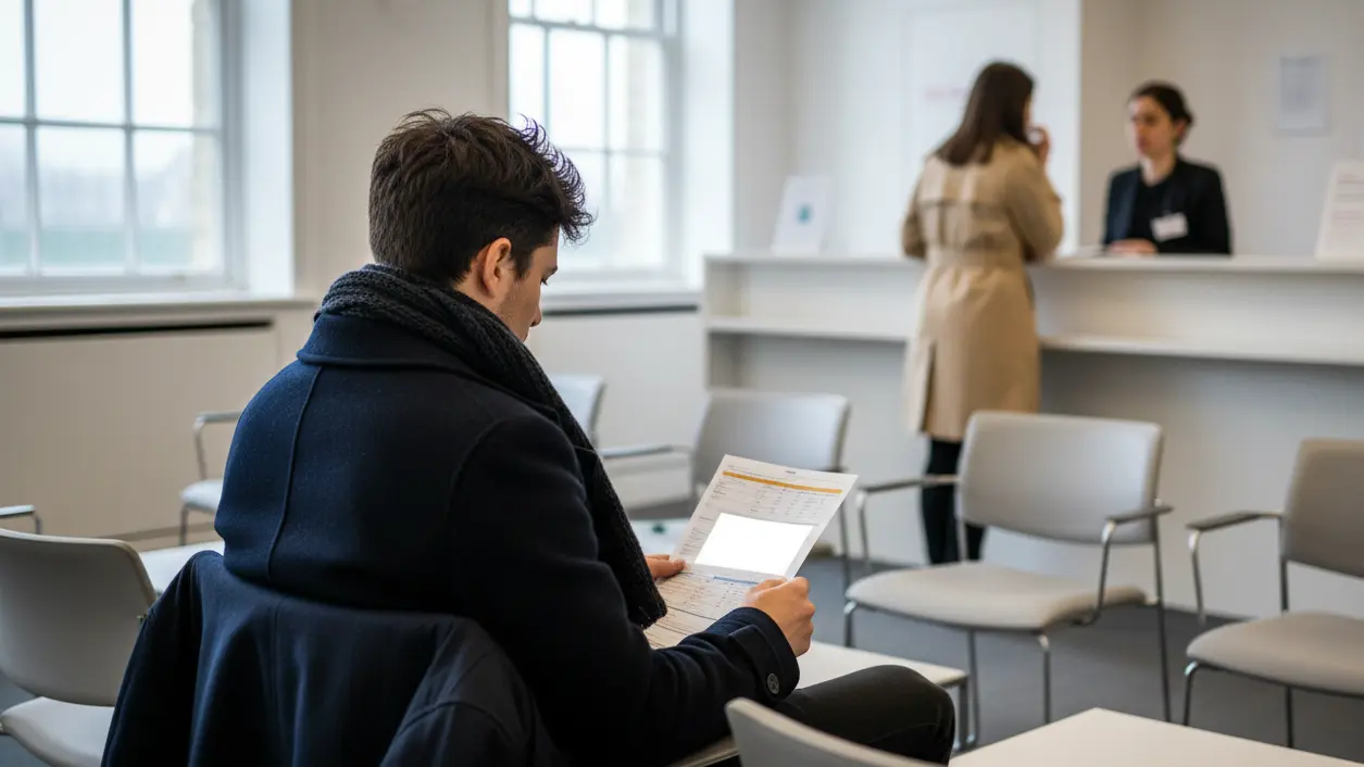 Embassy cross-checking passport details against flight reservation for visa approval