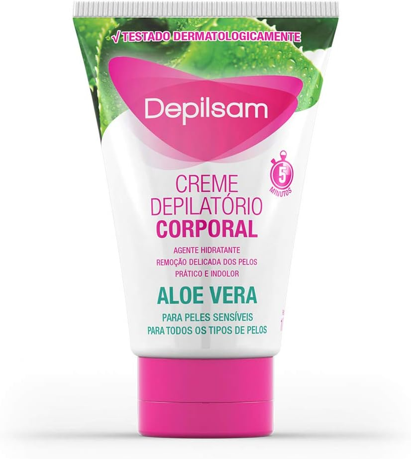 Creme Depilatório Corporal Depilsam. Imagem: Amazon