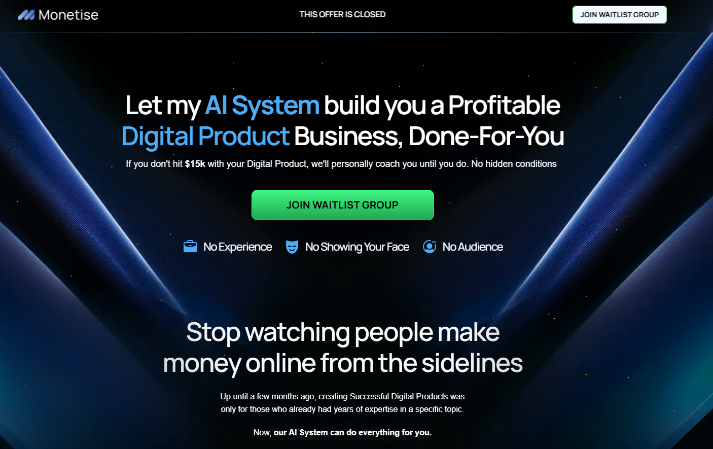 Iman Gadzhi's Monetise Review
