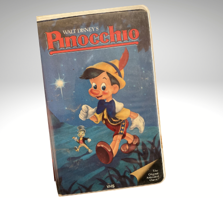 Pinocchio Black Diamond Classic VHS - Disney Beta Max Tapes