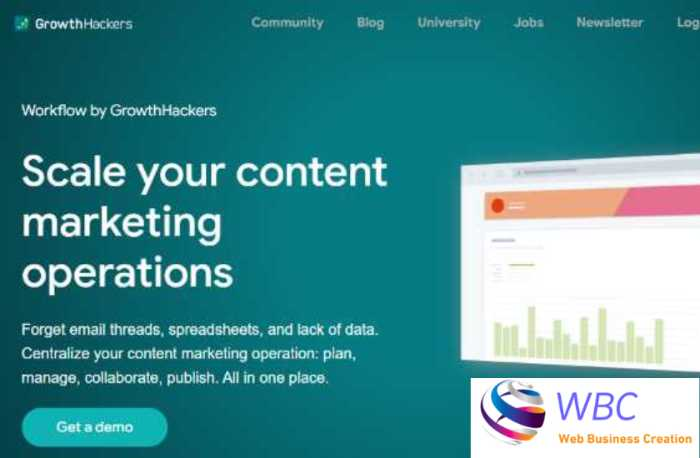 growthhackers in post about content marketing