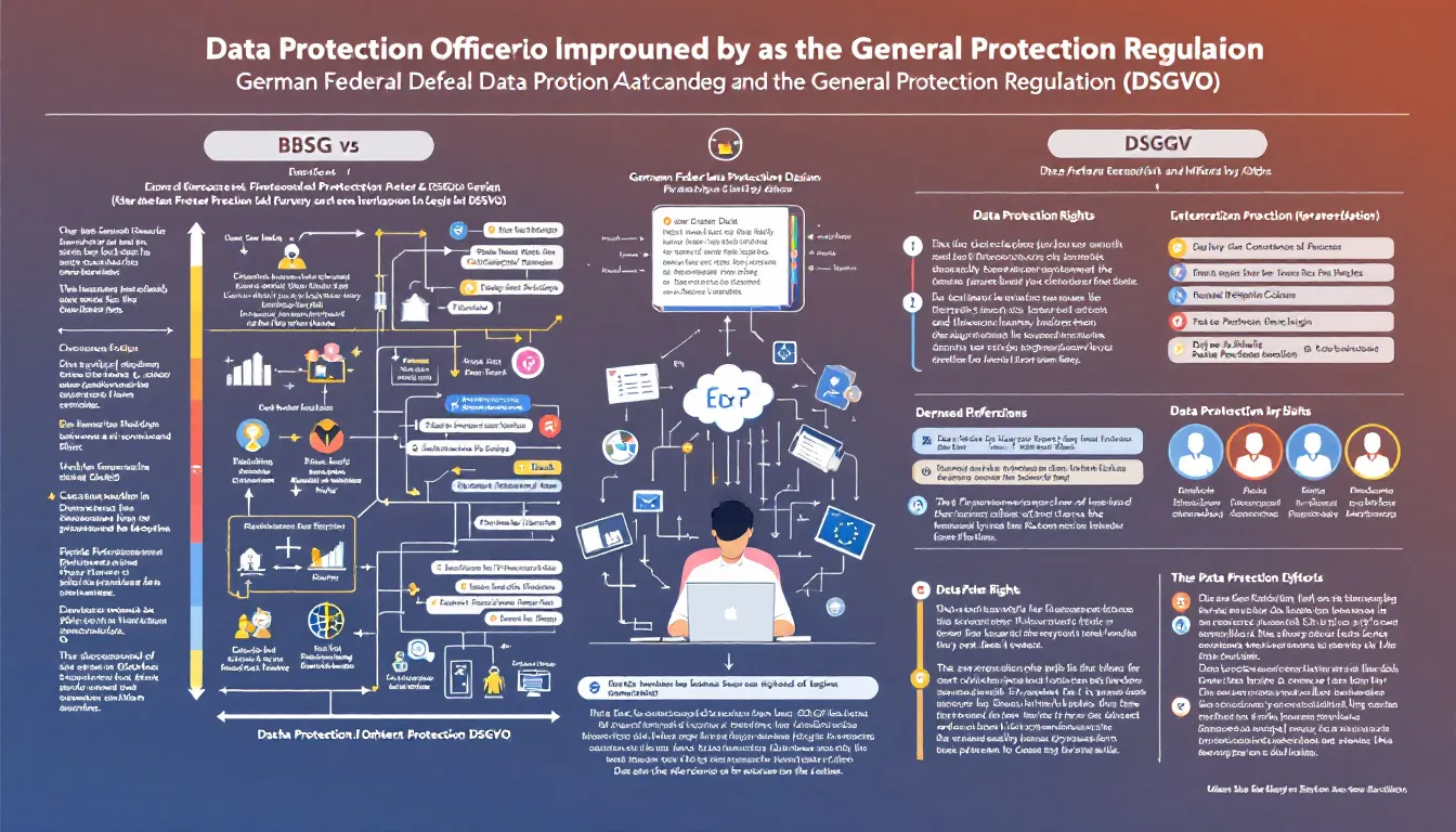 Ein Bild eines Datenschutzbeauftragten bei der Arbeit. BDSG und DSGVO