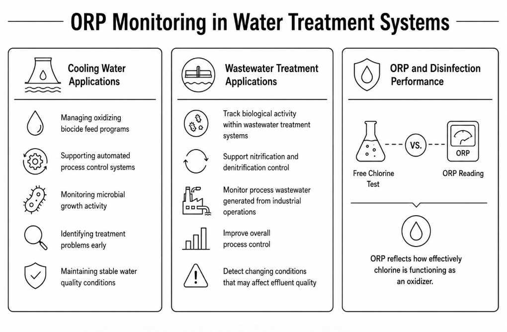 ORP Monitoring in Water Treatment Systems